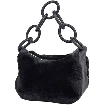 Chanel CC Logo Shoulder Bag Black