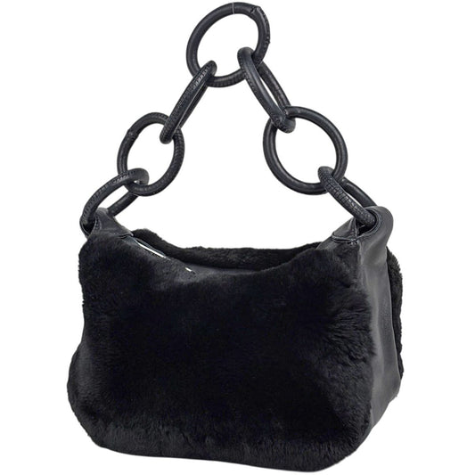 Chanel CC Logo Shoulder Bag Black