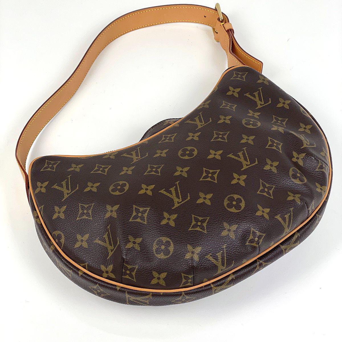 Louis Vuitton Croissant MM Shoulder Bag Monogram Brown — view 2
