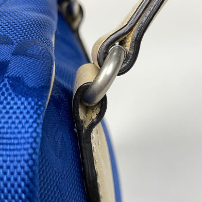 Gucci Off the Grid Shoulder Bag GG Pattern 2-Way Nylon Blue White — view 4