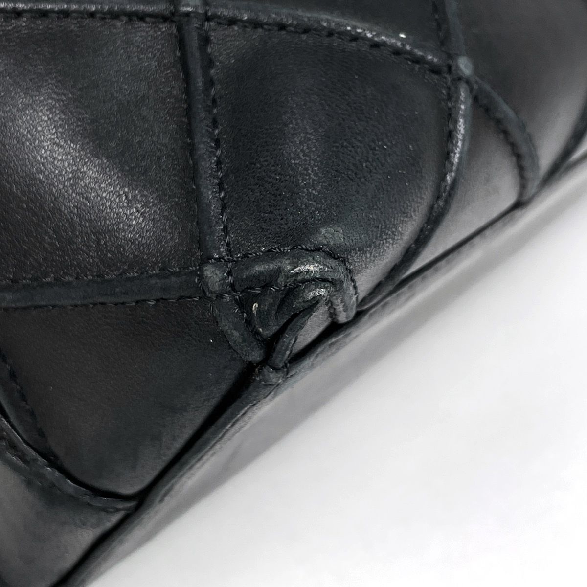 Chanel Cosmos Line Tote CC Logo Leather Black — view 3