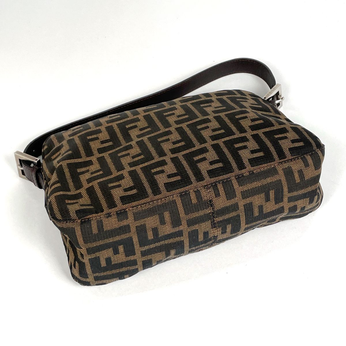 Fendi Zucca Pattern Shoulder Bag Canvas Brown — view 2