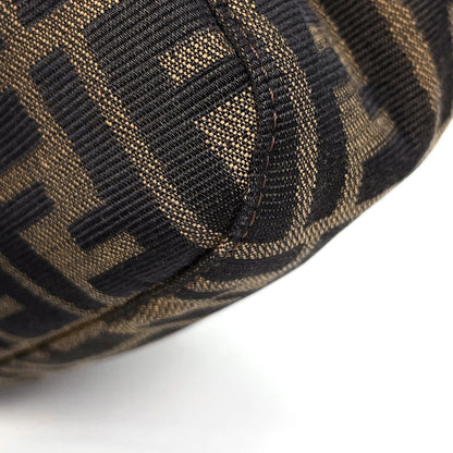 Fendi Zucca Pattern Shoulder Bag Canvas Brown — view 3
