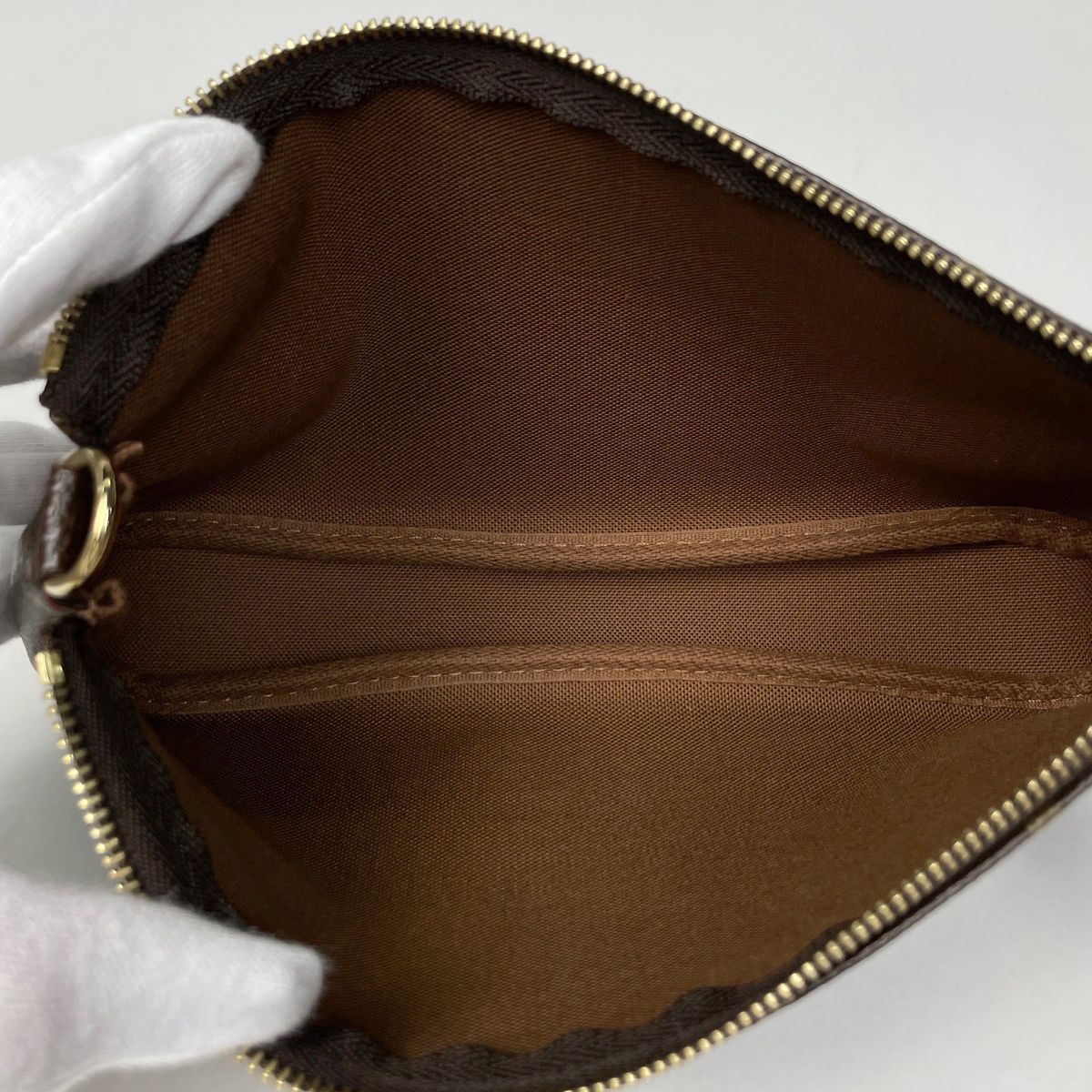 Louis Vuitton Pochette Takashi Murakami Pouch Monogram Cherry Brown — view 7