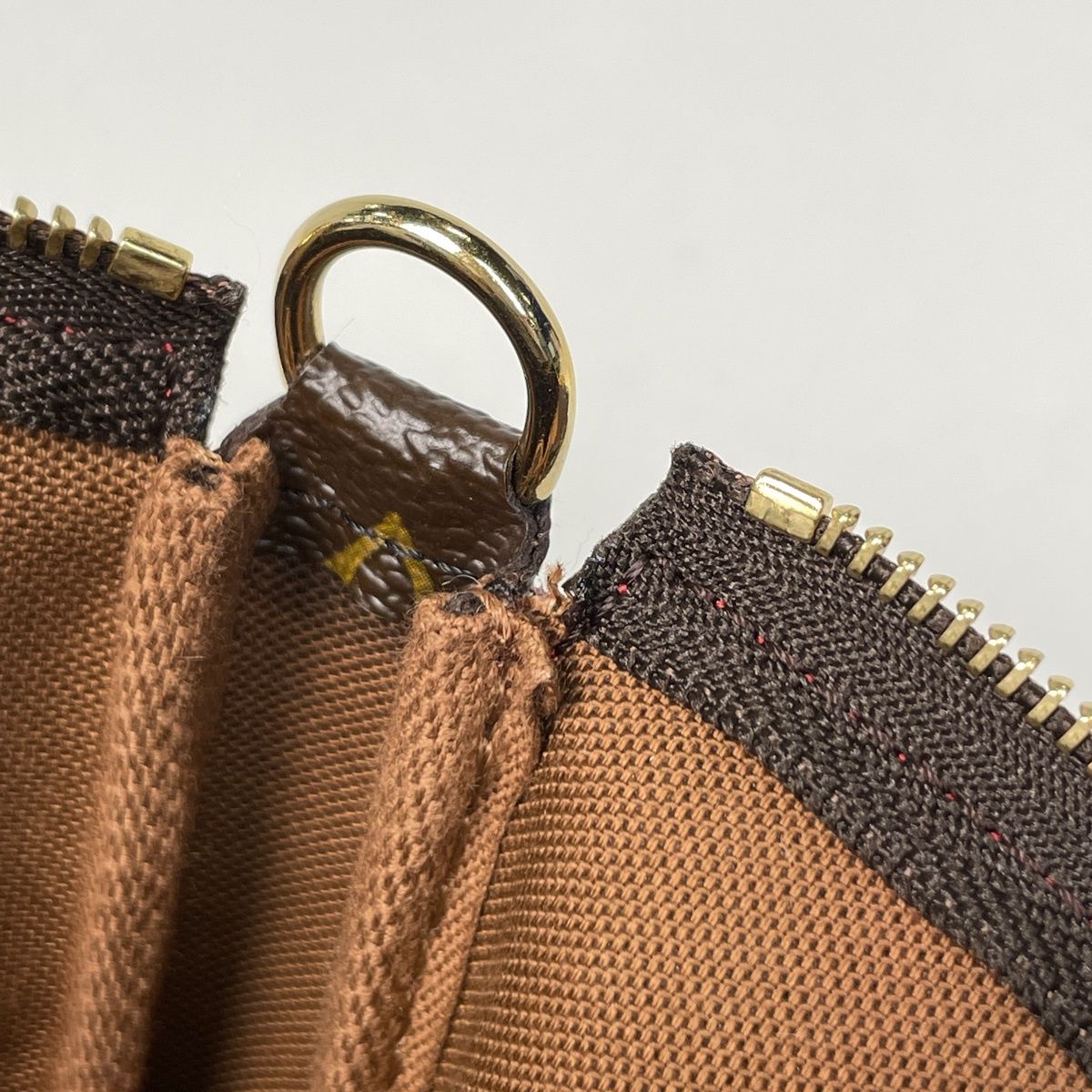 Louis Vuitton Pochette Takashi Murakami Pouch Monogram Cherry Brown — view 6
