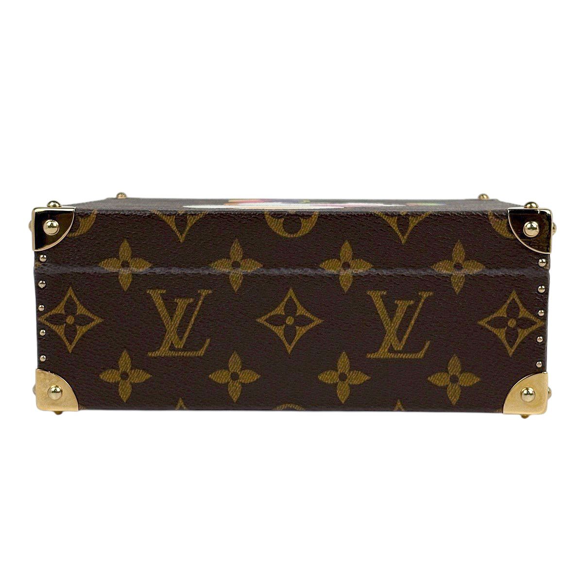 Louis Vuitton Box Takashi Murakami Trunk Monogram Panda Brown — view 5
