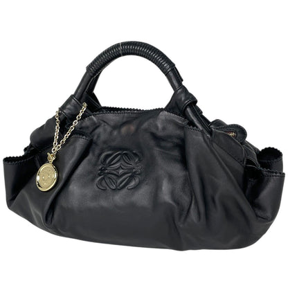 Loewe Nappa Aire Anagram Handbag Leather Black