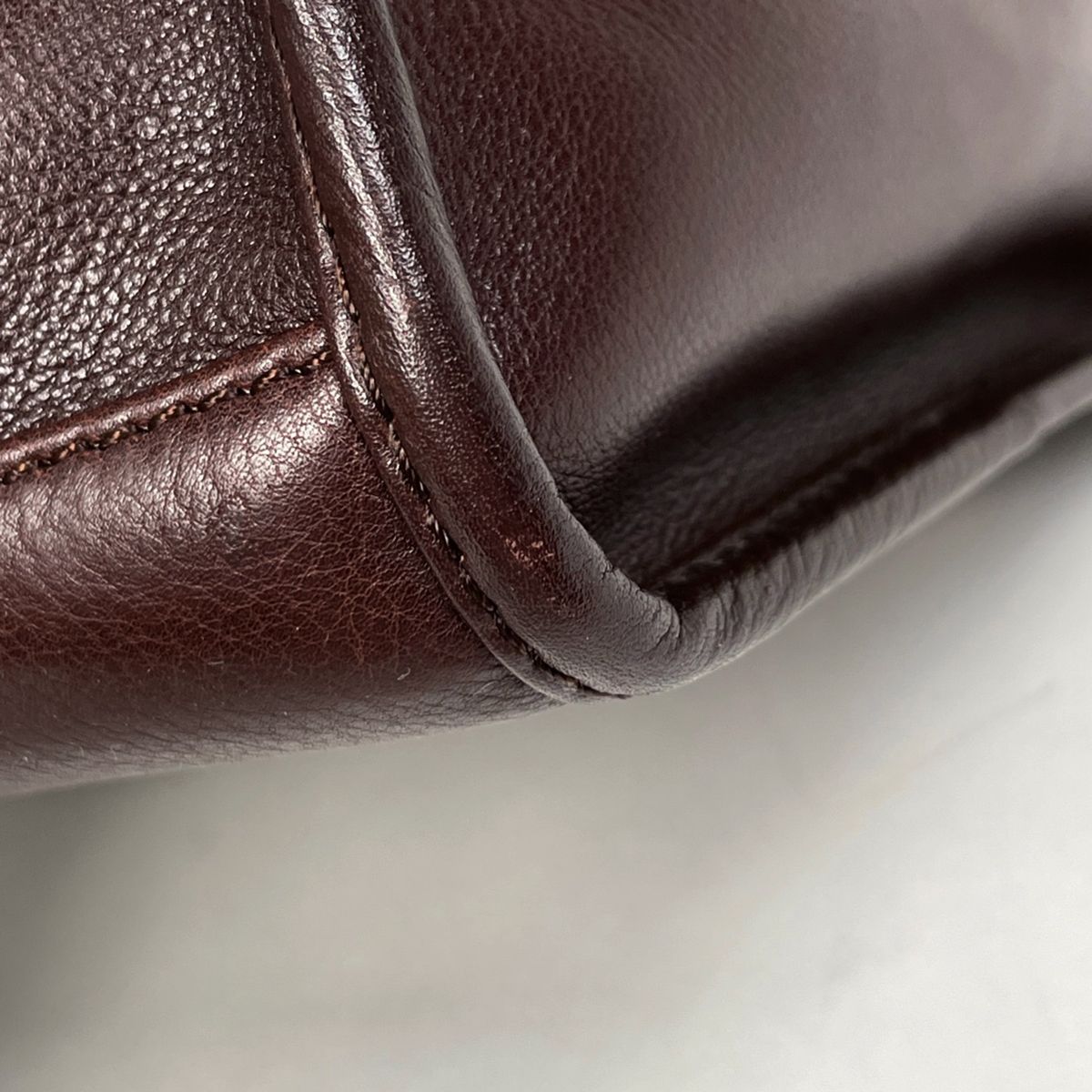 Loewe Amazona 36 Anagram Handbag Leather Brown — view 3