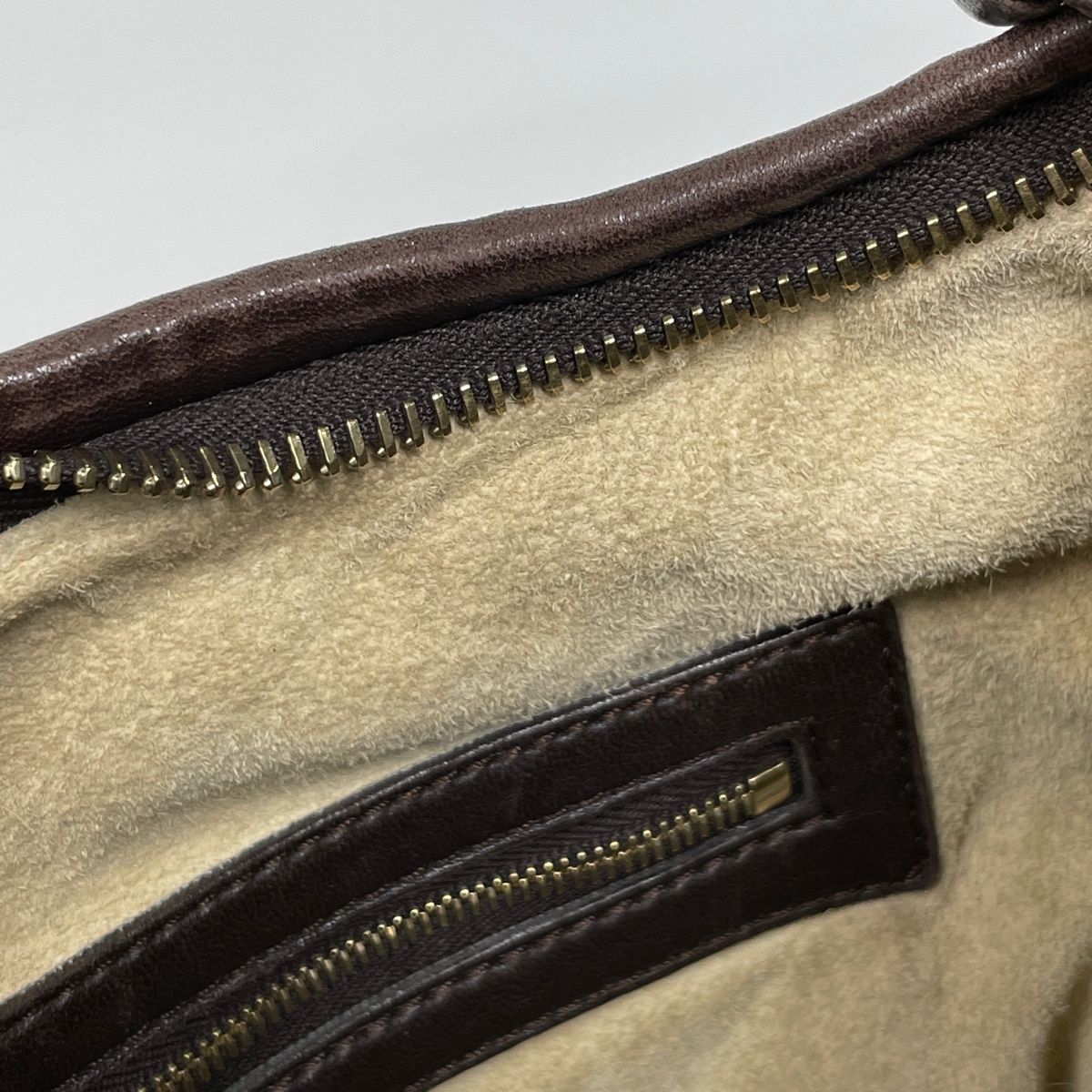 Bottega Veneta Intrecciato Shoulder Bag Hobo Leather Brown — view 7