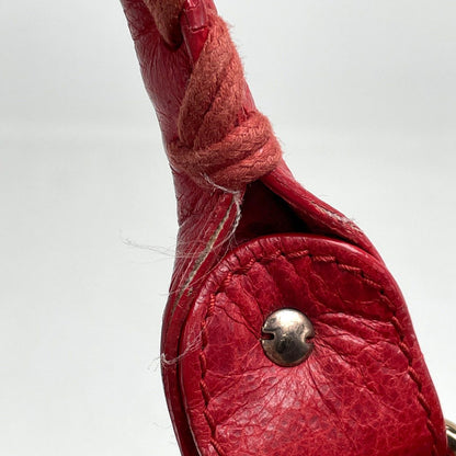 Balenciaga the Giant Part Time 2-Way Shoulder Bag Leather Red — view 8
