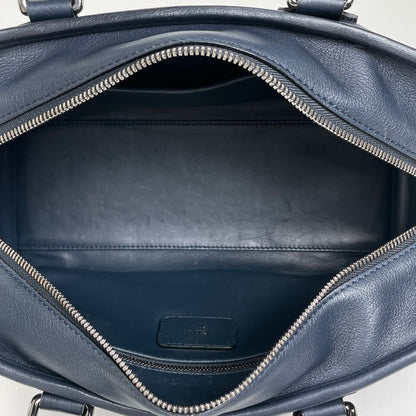 Loewe Amazona 28 Anagram Handbag Leather Navy — view 9