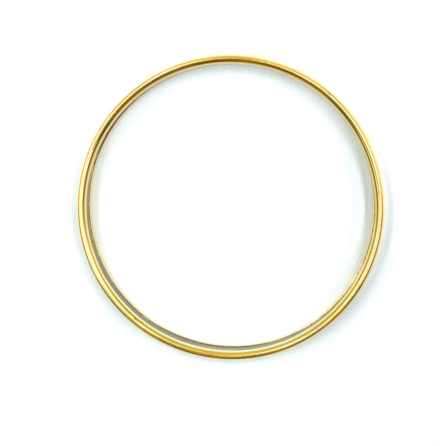 Hermes Enamel Gold Multicolor Bracelet Bangle — view 3