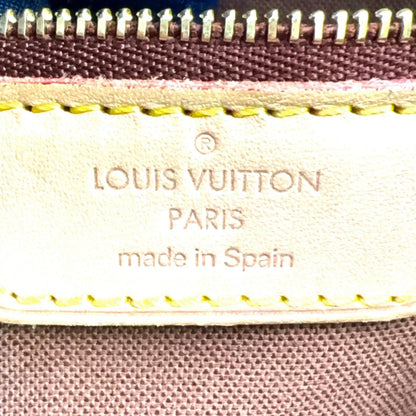 Louis Vuitton Batignolles Oriental Monogram Leather Brown Tote Gold — view 4