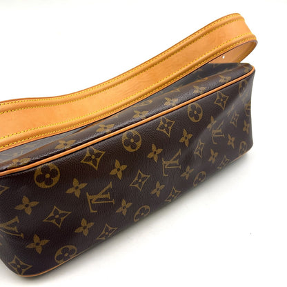 Louis Vuitton Viva Cite GM Monogram Leather Brown Shoulder Bag Gold — view 6