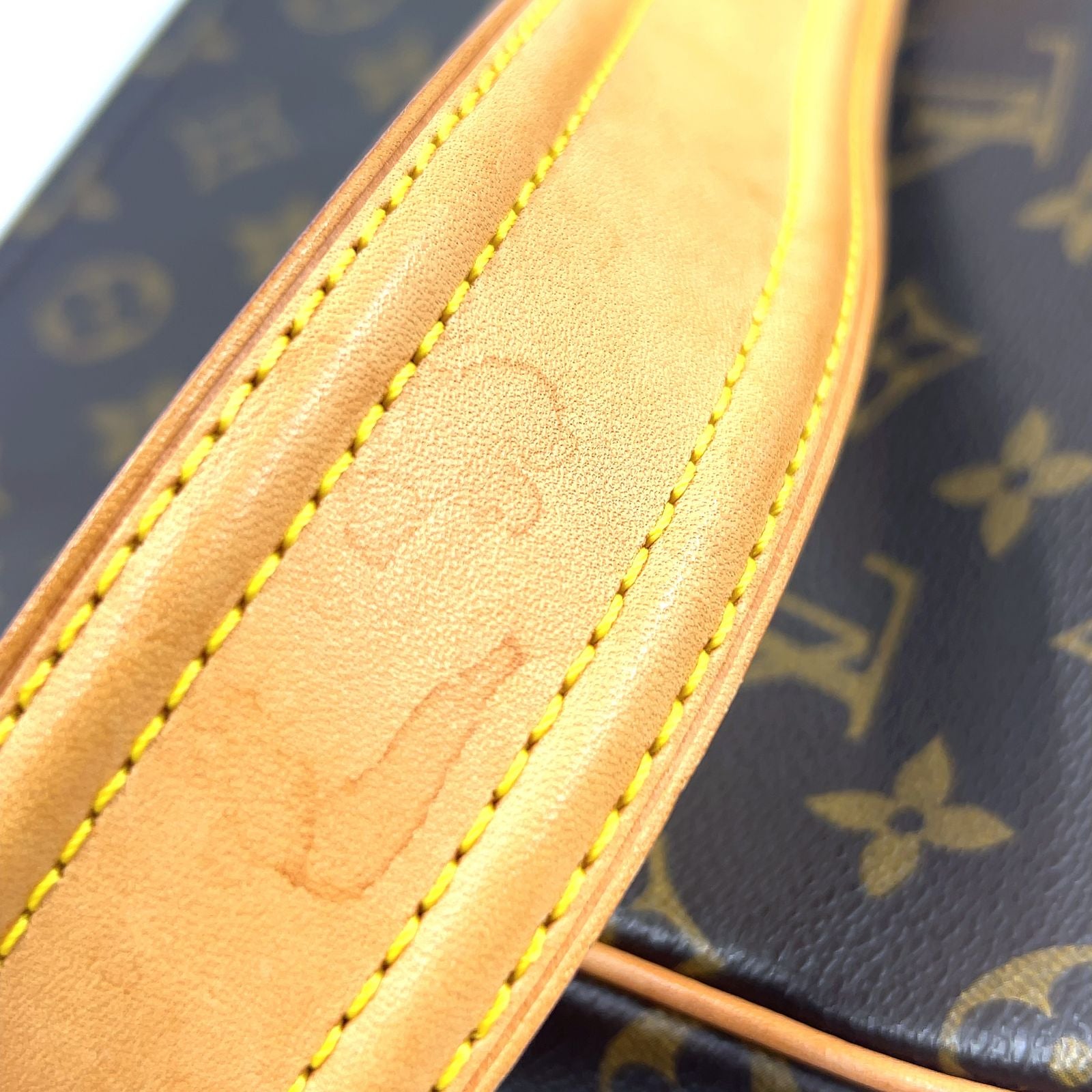 Louis Vuitton Viva Cite GM Monogram Leather Brown Shoulder Bag Gold — view 7