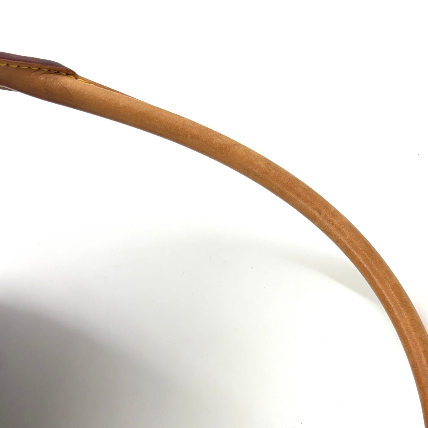 Louis Vuitton Looping GM Monogram Leather Brown Shoulder Bag Gold — view 6