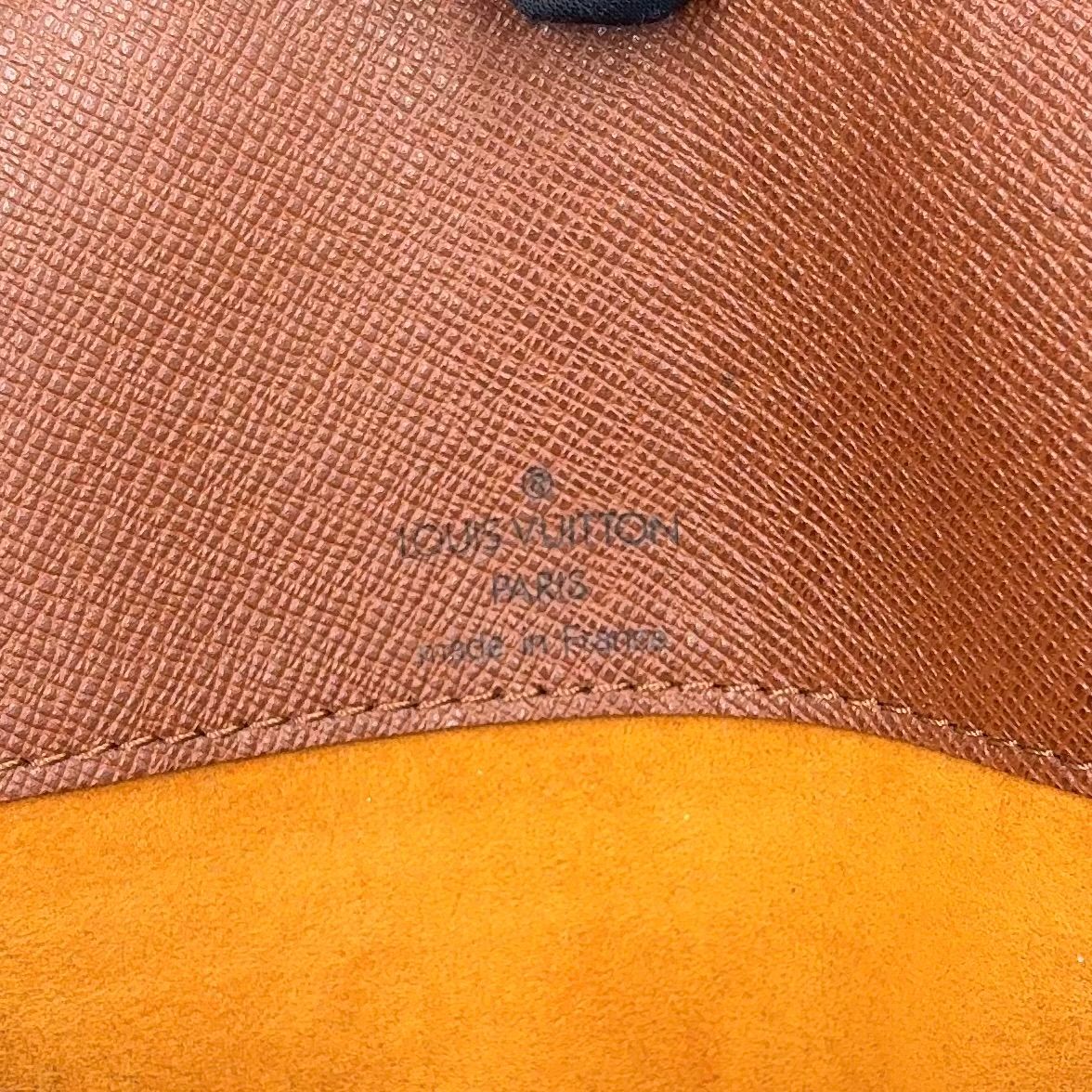 Louis Vuitton Musette Tango Short Strap Monogram Leather Brown Shoulder Bag Gold — view 4