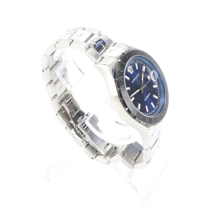 Versace Helenium Automatic Blue Watch Silver Gentleman — view 4