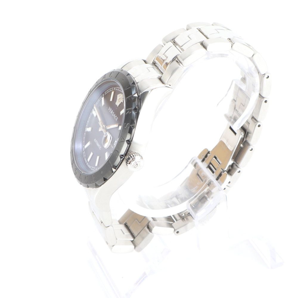 Versace Helenium Automatic Blue Watch Silver Gentleman — view 3