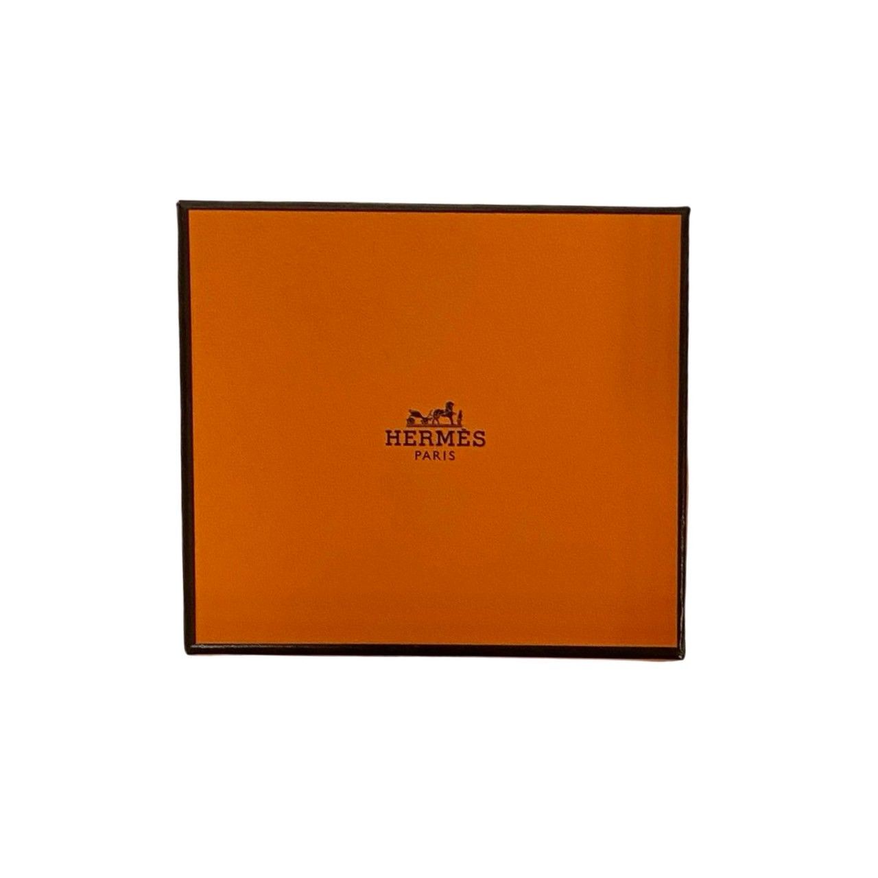 Hermes Box Constance Compact Leather Bifold Wallet Mini Rouge Grena — view 8