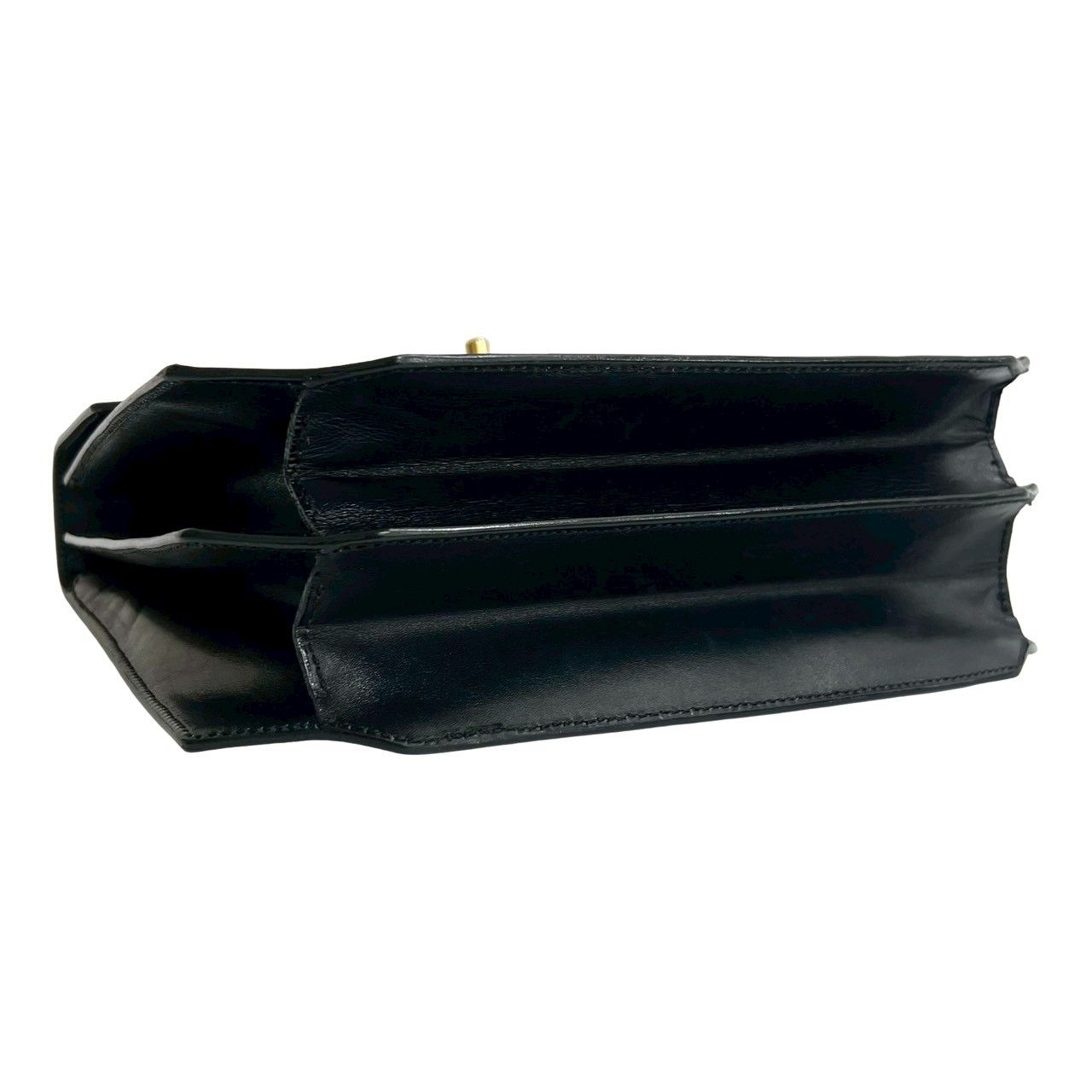 Celine Vintage Star Ball Circle Calf Leather Handbag Mini Tote Black — view 7