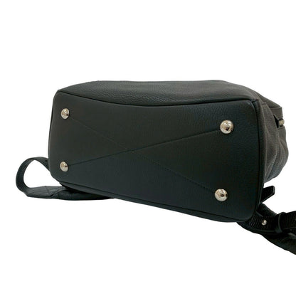 Louis Vuitton Alma Taurillon Leather Backpack Noir — view 8