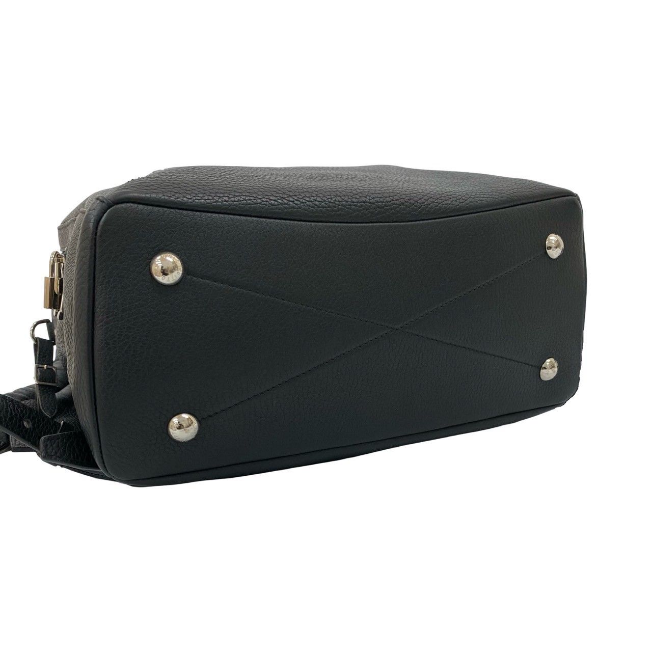 Louis Vuitton Alma Taurillon Leather Backpack Noir — view 7