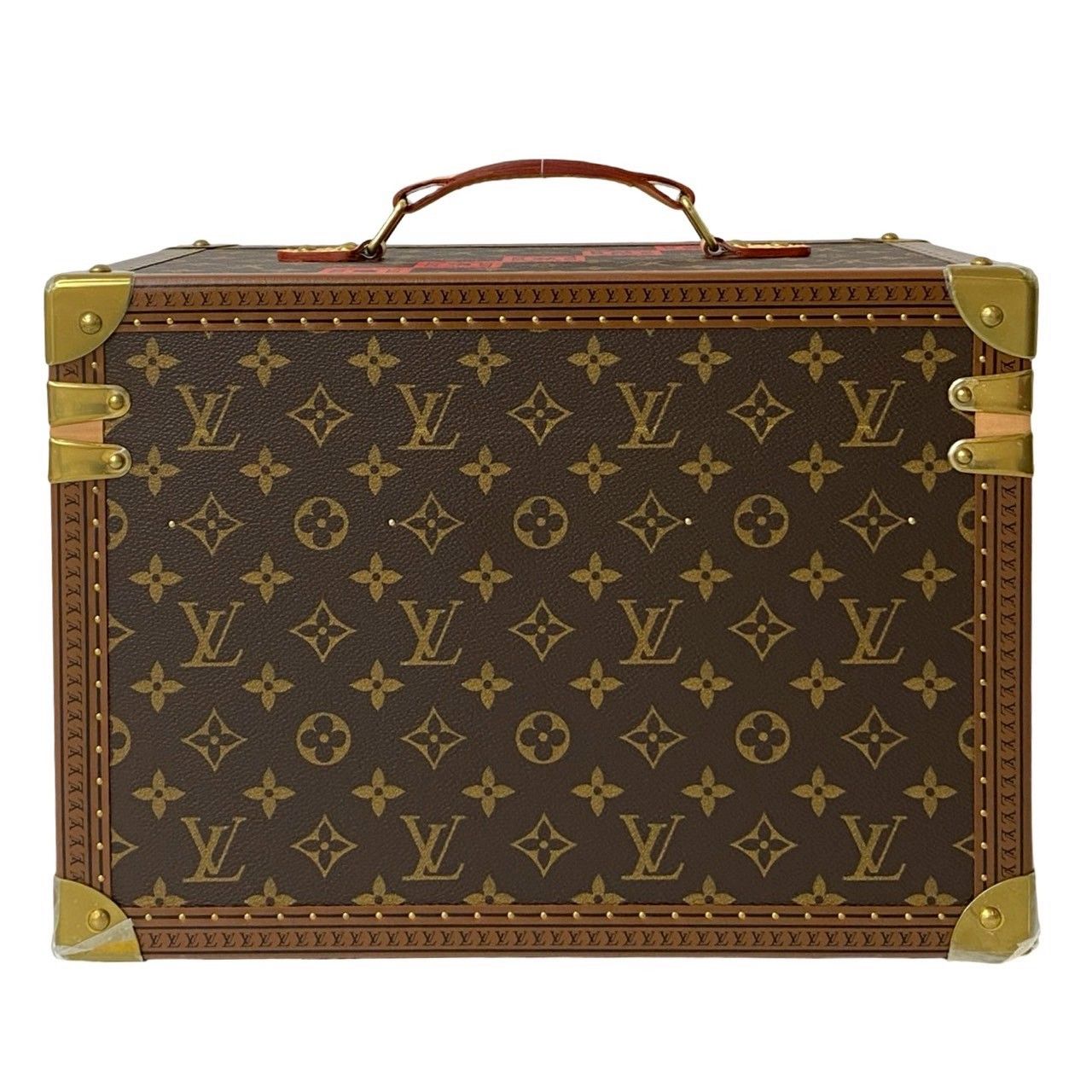 Louis Vuitton Items Pharmacy Monogram Ichikawa Ebizo Leather Handbag Makeup Box — view 2