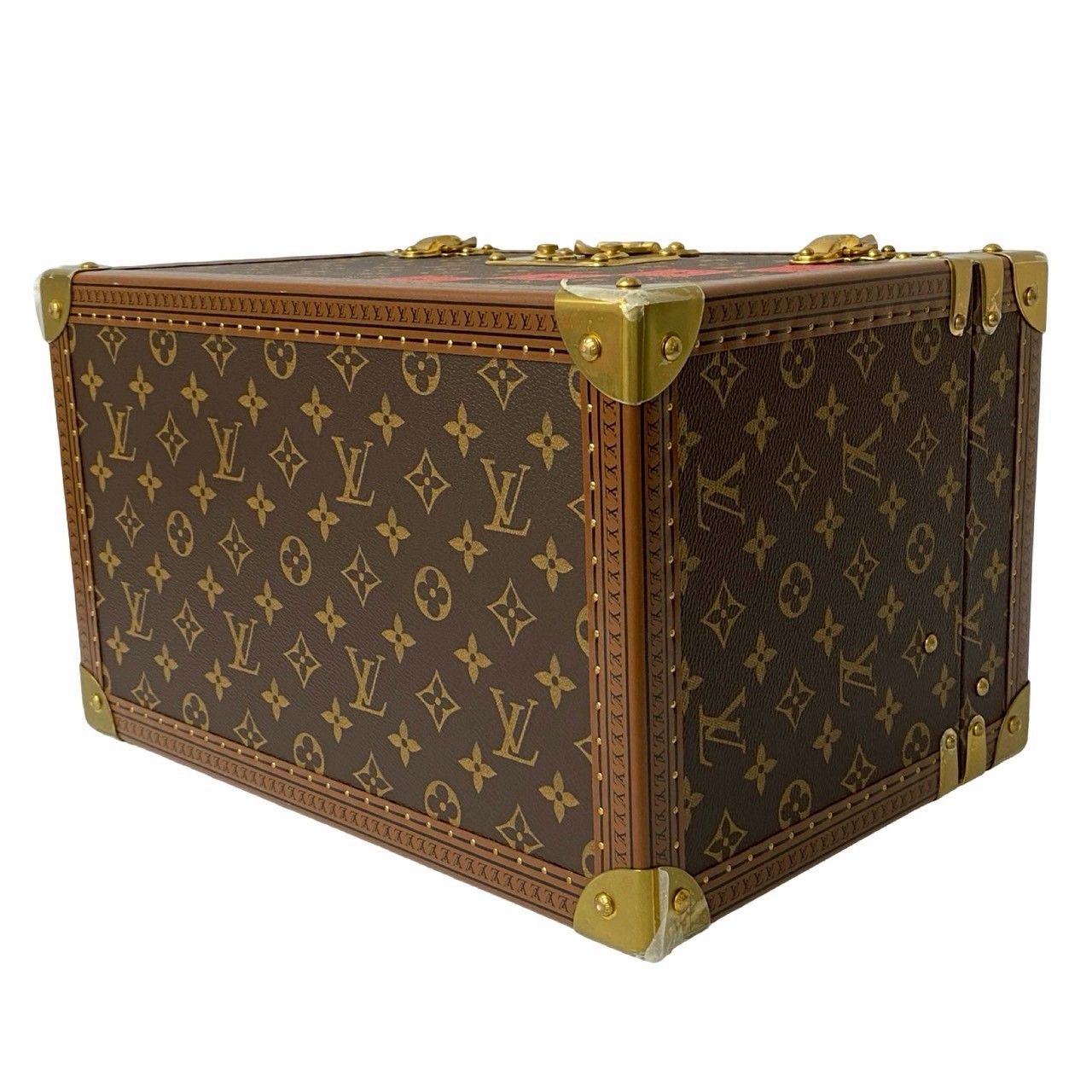 Louis Vuitton Items Pharmacy Monogram Ichikawa Ebizo Leather Handbag Makeup Box — view 7