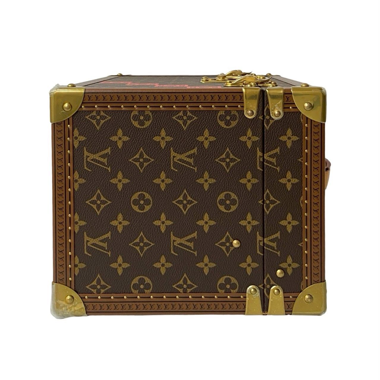 Louis Vuitton Items Pharmacy Monogram Ichikawa Ebizo Leather Handbag Makeup Box — view 5