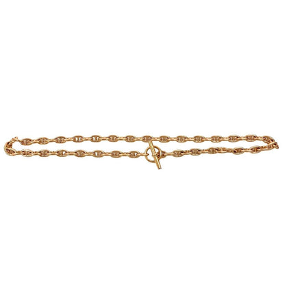 Hermes Chaine D'ancre Necklace TPM 62 Pieces Gold Chain Choker — view 5