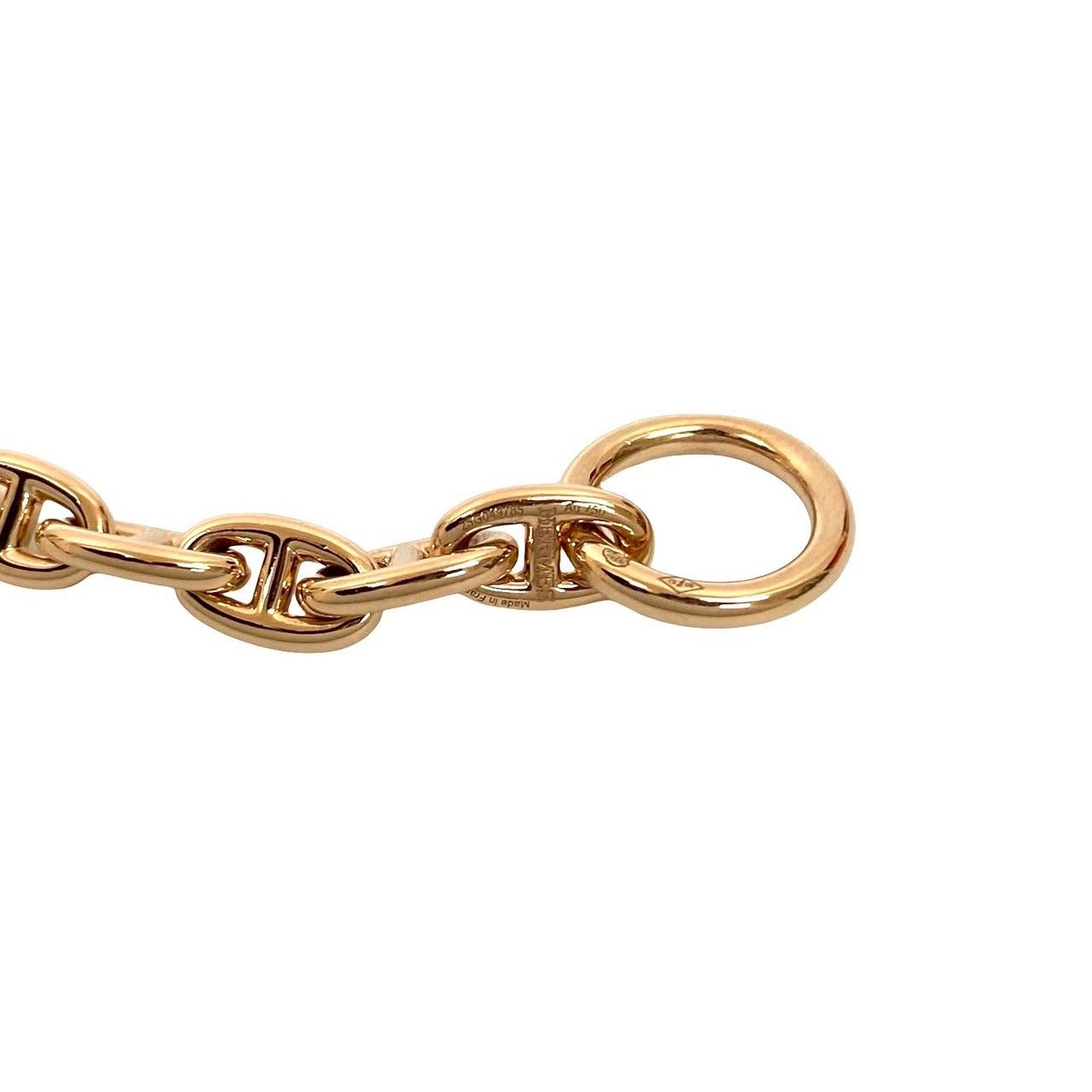 Hermes Chaine D'ancre Necklace TPM 62 Pieces Gold Chain Choker — view 2