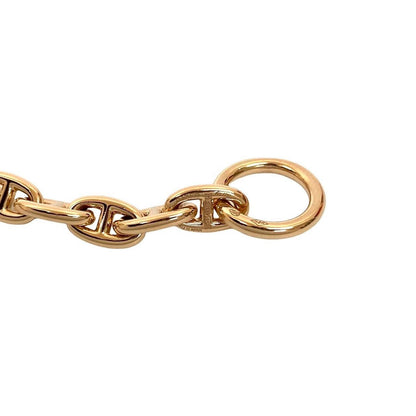 Hermes Chaine D'ancre Necklace TPM 62 Pieces Gold Chain Choker — view 2
