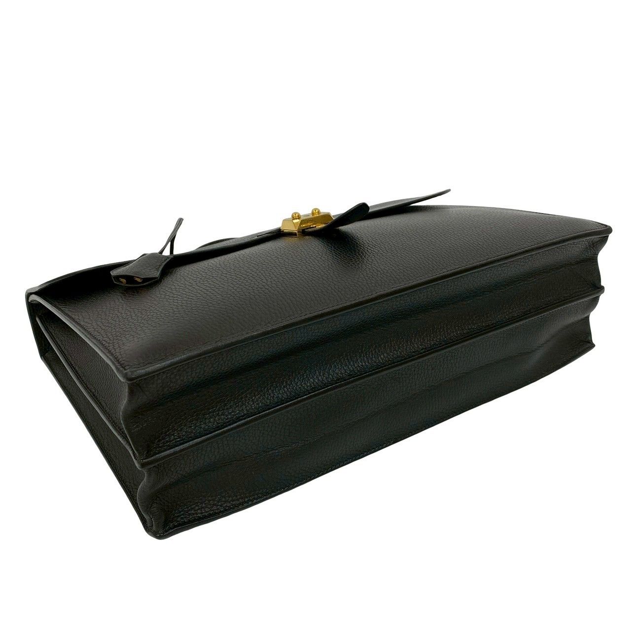 Hermes With Key Sac Adepesh 41 Ardennes Leather Business Bag Document Bag Black — view 7