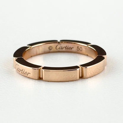 Cartier Maillon Panthere Ring PG Pink Gold — view 3