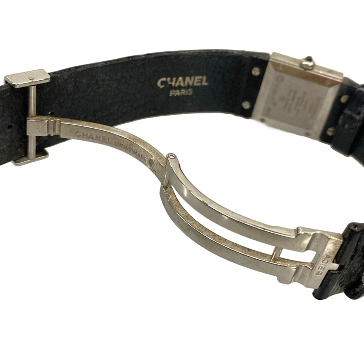 Chanel Watch Quilted Black — view 6