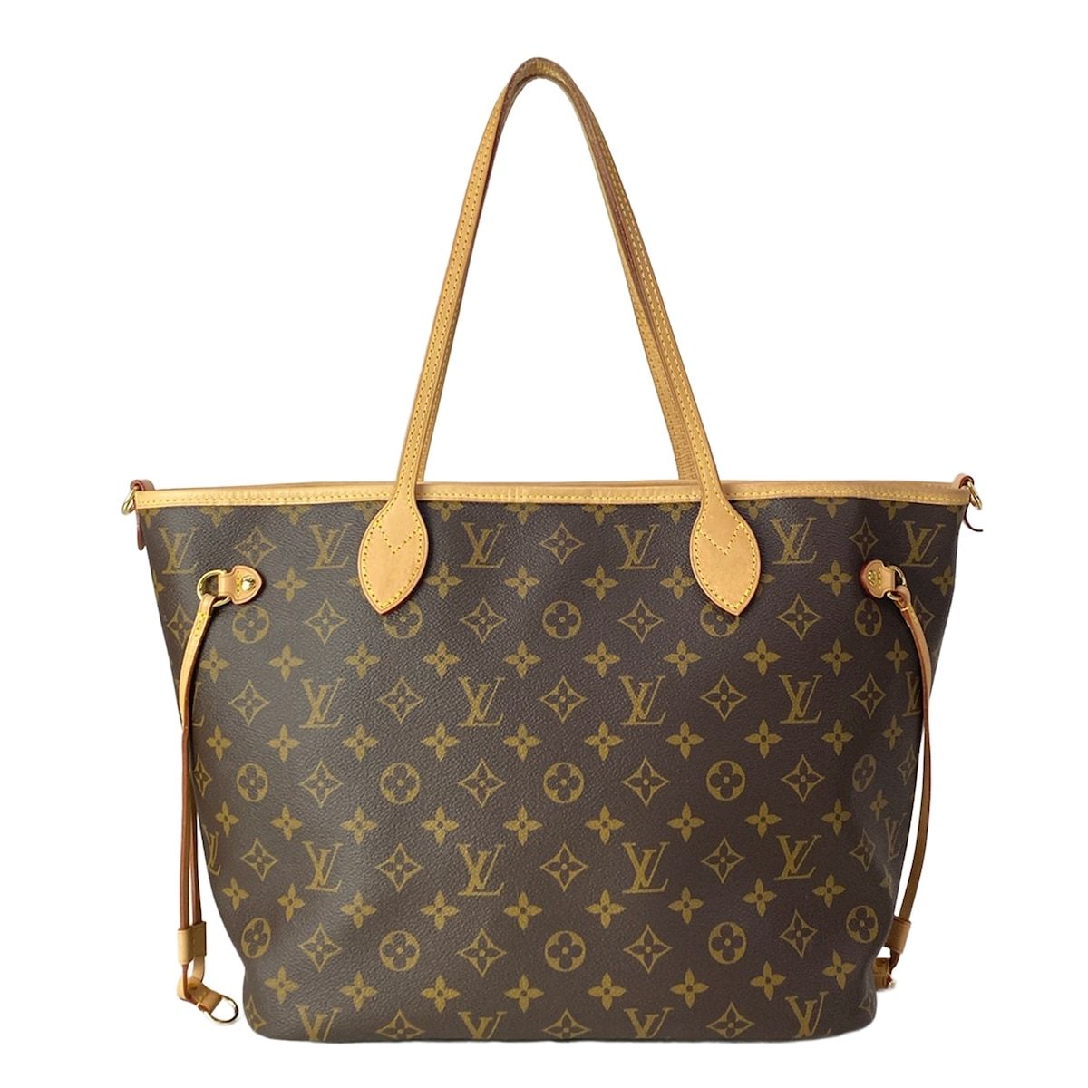 Louis Vuitton Tote Monogram Neverfull Inside Out MM Roussari
