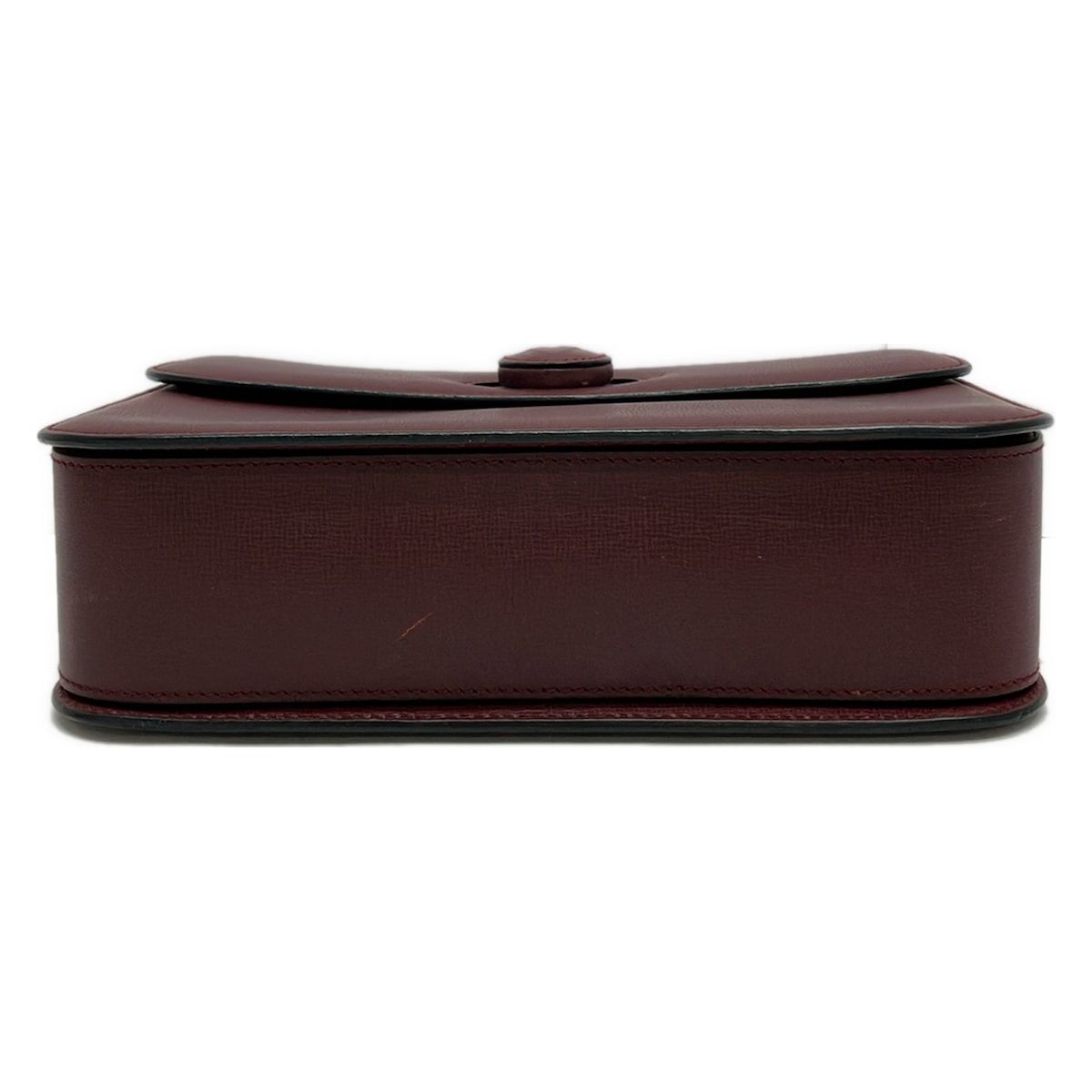 Cartier Shoulder Bag Must Have Line Bordeaux Turnlock Leather — view 5