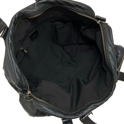 Dior Homme Business Bag with de Ville Black Charm Eddie Era Leather — view 7