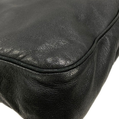 Dior Homme Business Bag with de Ville Black Charm Eddie Era Leather — view 6