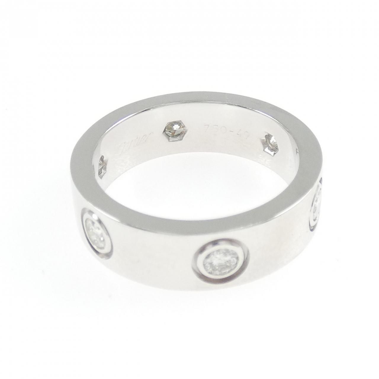 Cartier Love Full Diamond Ring — view 3