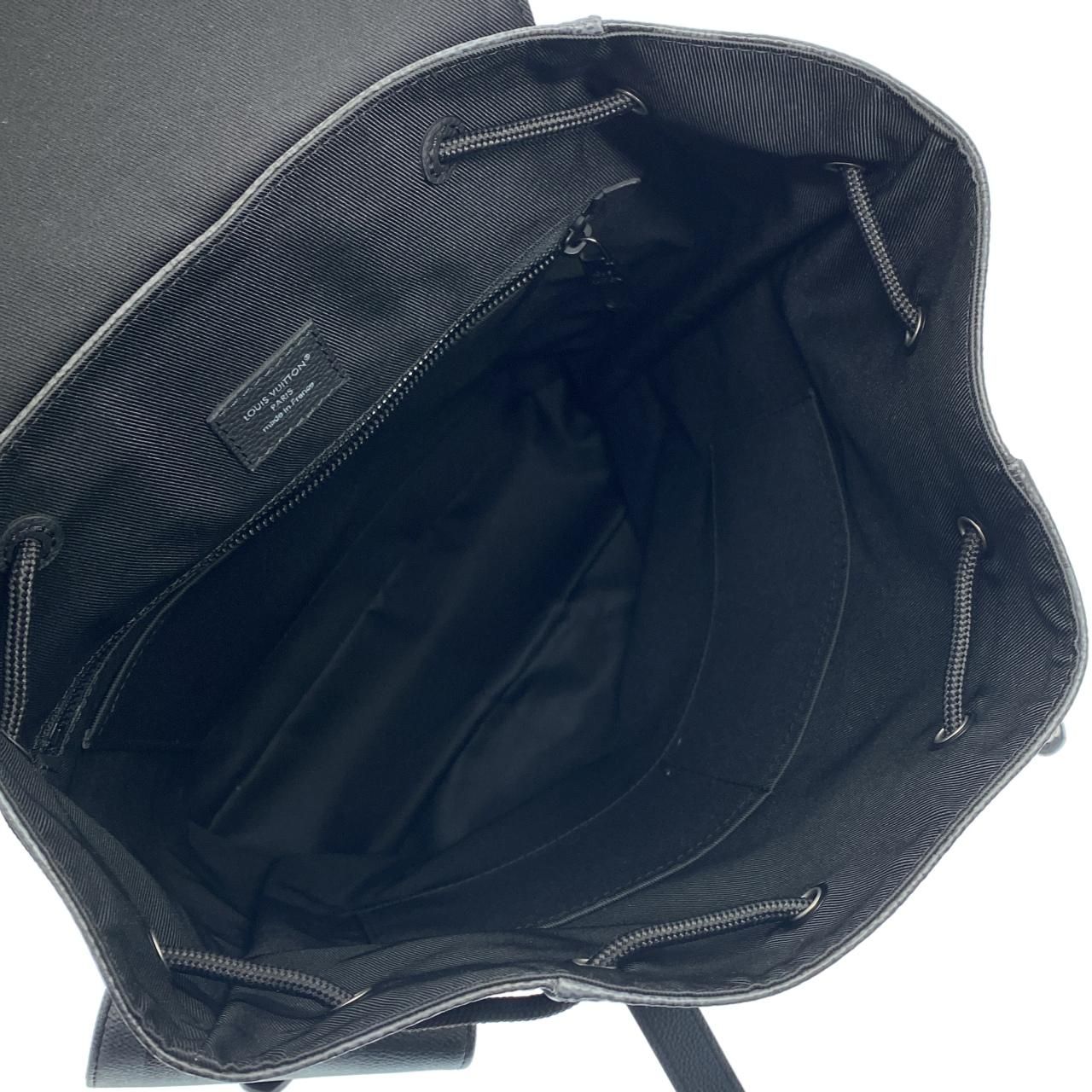 Louis Vuitton Damoflage Black Christopher MM Backpack — view 8