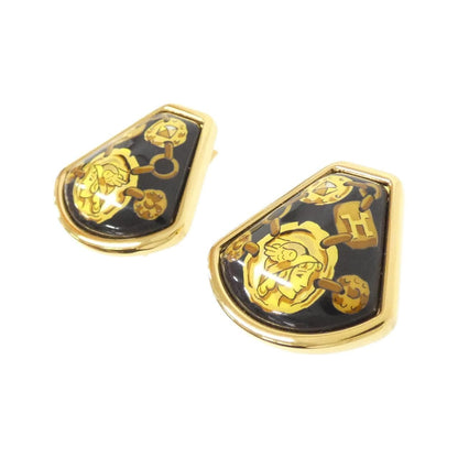 Hermes Vintage Earrings Gold — view 2