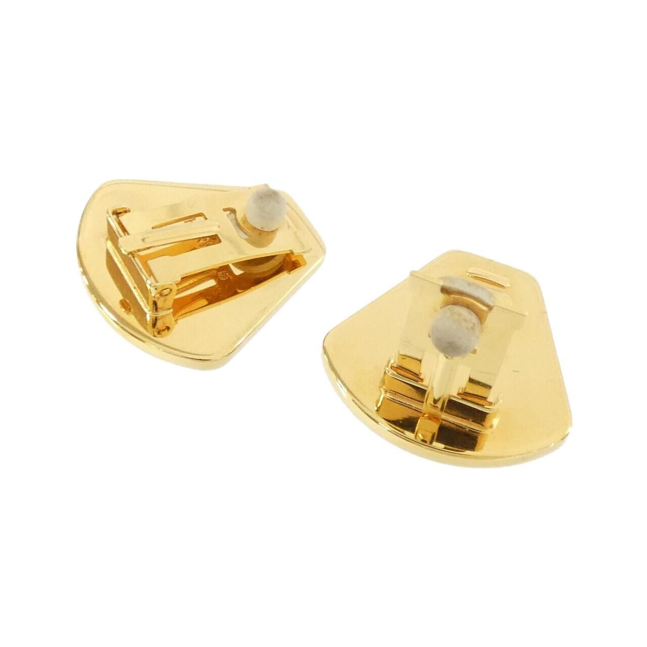 Hermes Vintage Earrings Gold — view 3