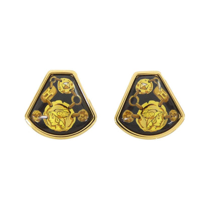 Hermes Vintage Earrings Gold