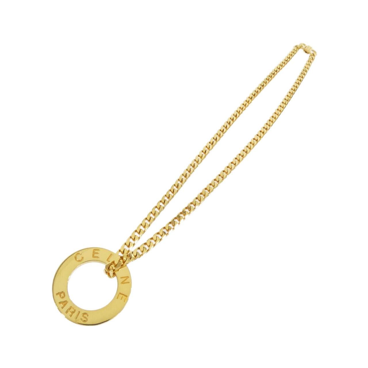 Celine Vintage Necklace Gold — view 2