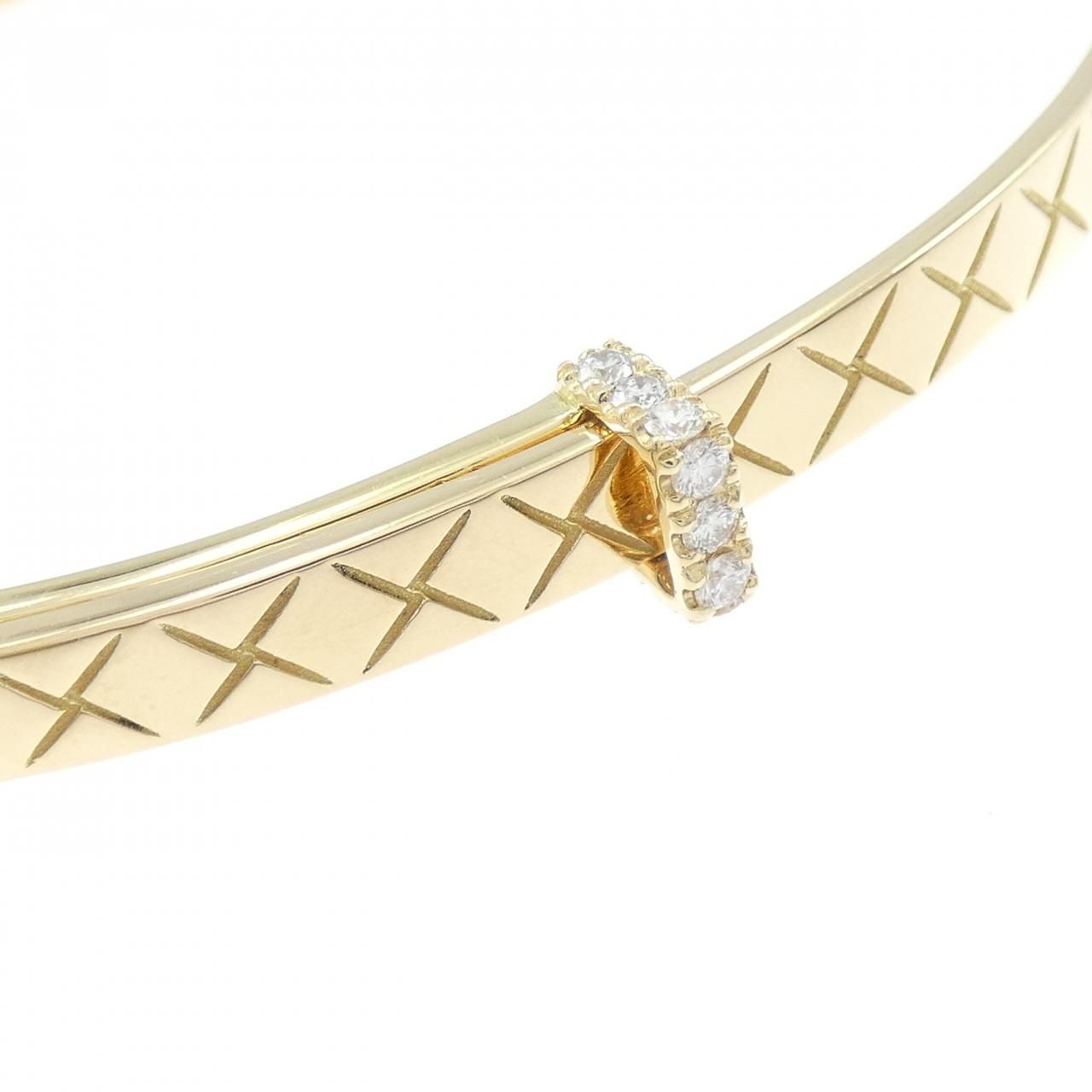 Bottega Veneta Diamond Bangle Bracelet — view 2