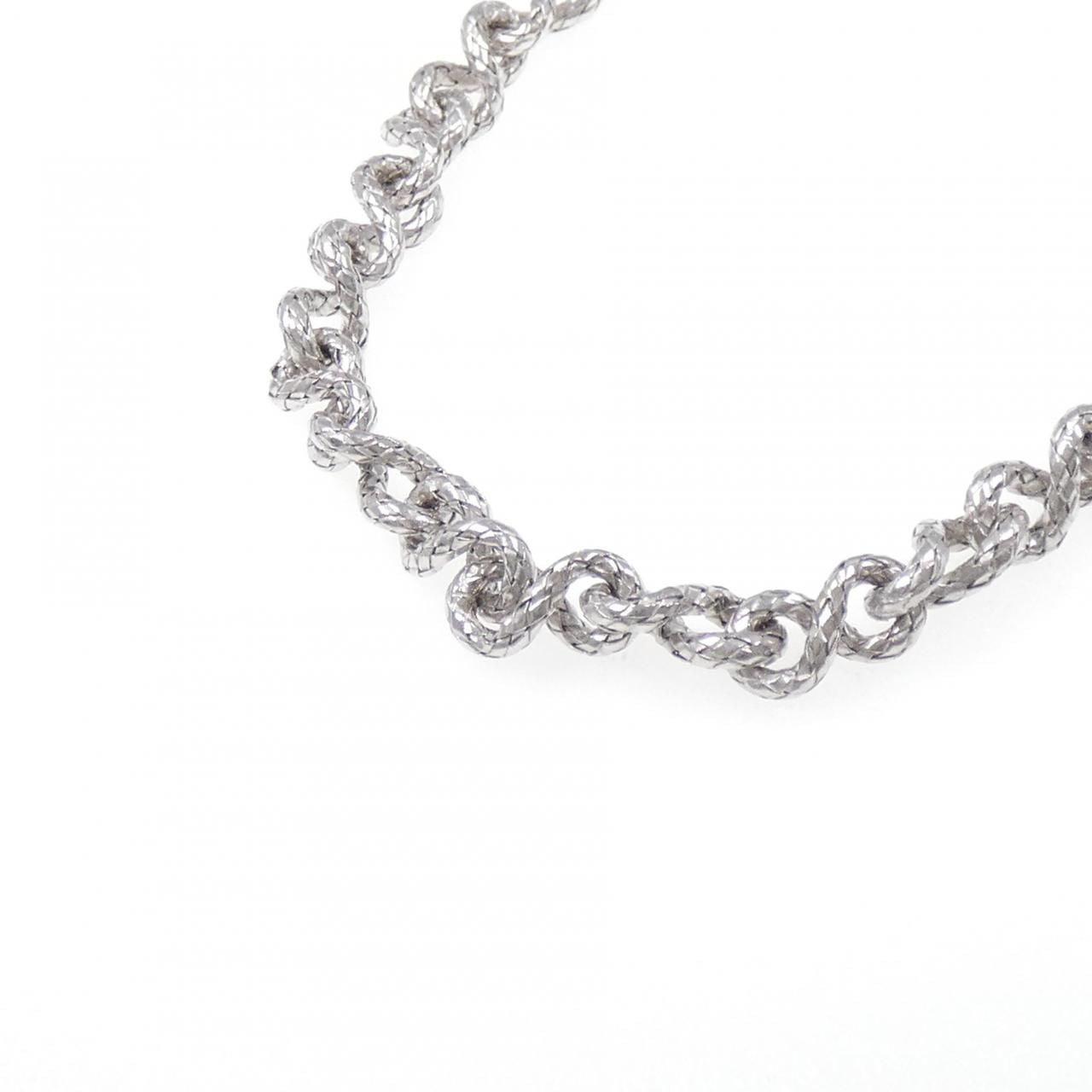 Bottega Veneta Necklace White Gold — view 3