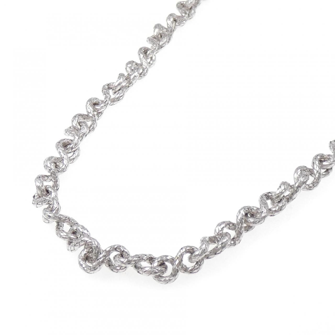 Bottega Veneta Necklace White Gold — view 2