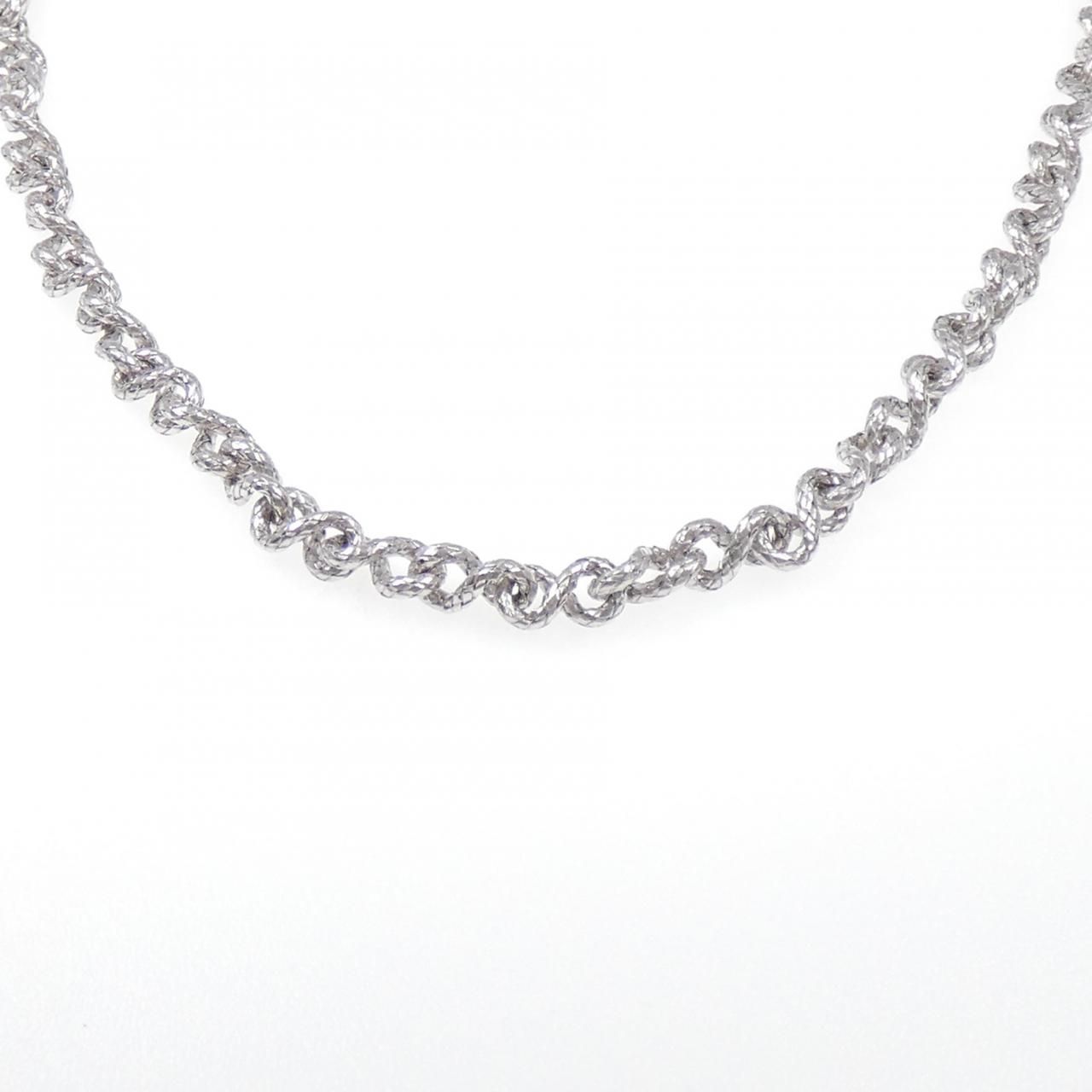 Bottega Veneta Necklace White Gold